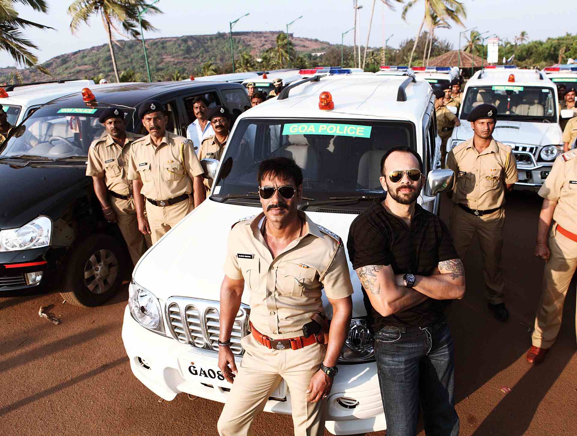 Singham stunt scene