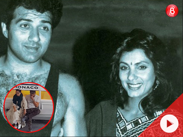 Sunny Deol and Dimple Kapadia