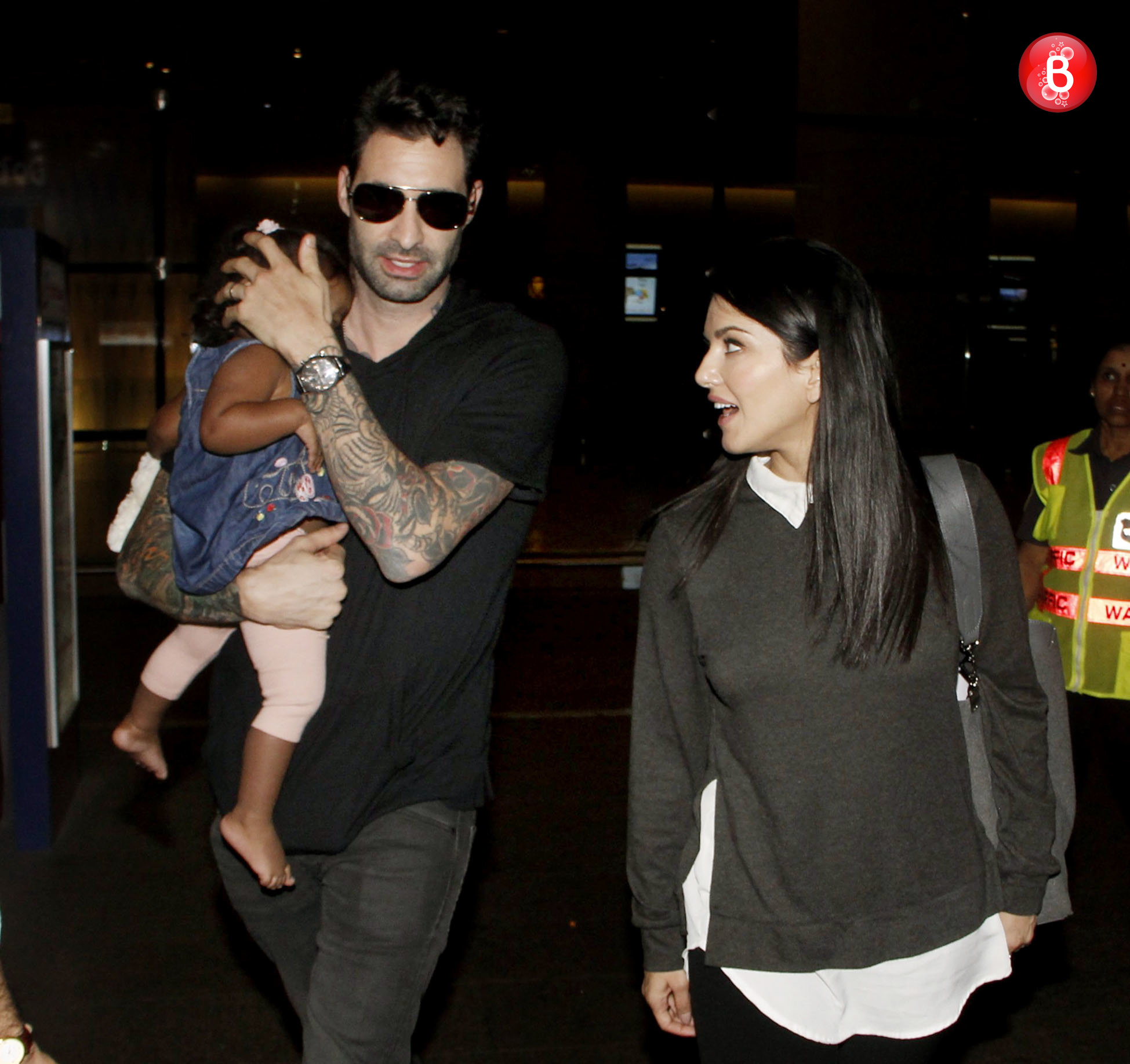 Sunny Leone, Daniel Weber and Nisha