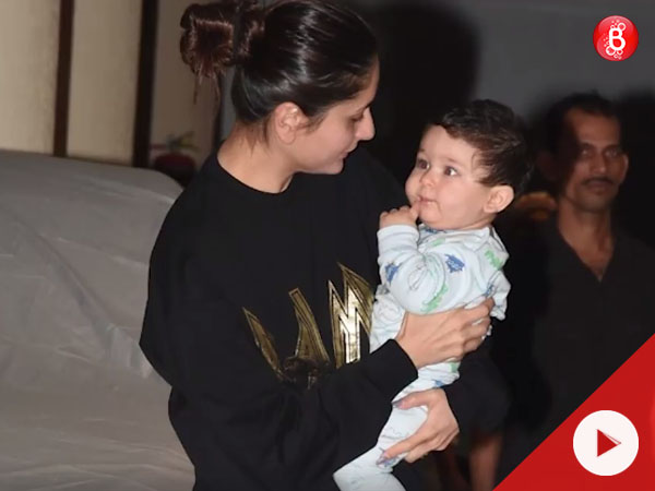 Taimur with mommy Kareena