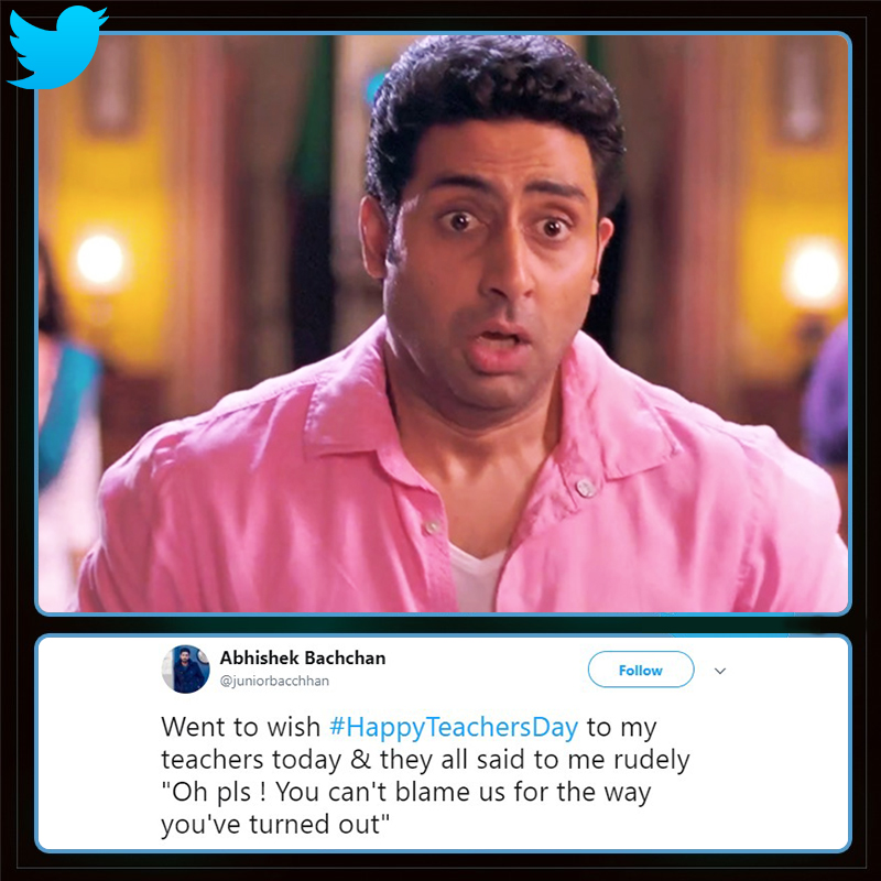 Abhishek Bachchan twitter