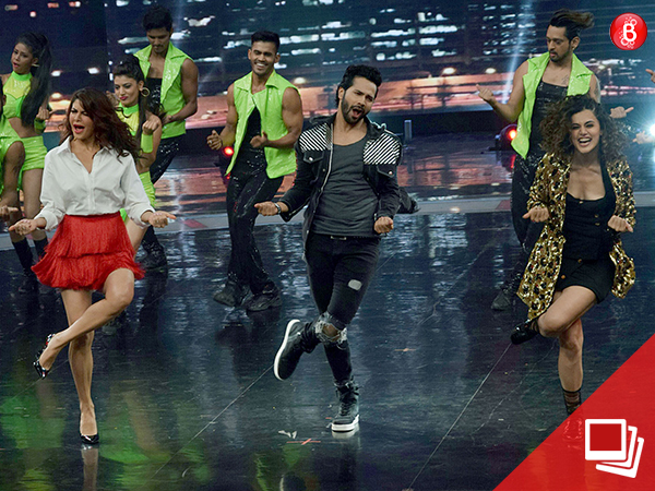 Varun, Jacqueline and Taapsee set the dance floor on fire while promoting 'Judwaa 2'