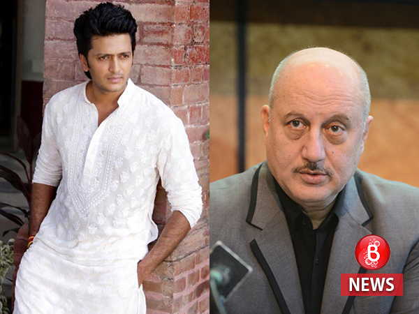 anupam kher, riteish