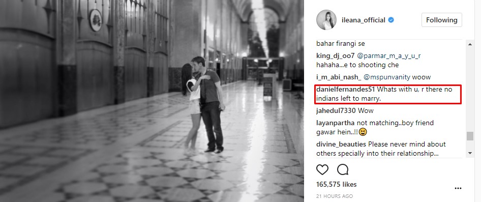 Ileana D'Cruz Instagram