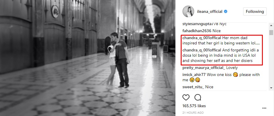 Ileana D'Cruz Instagram