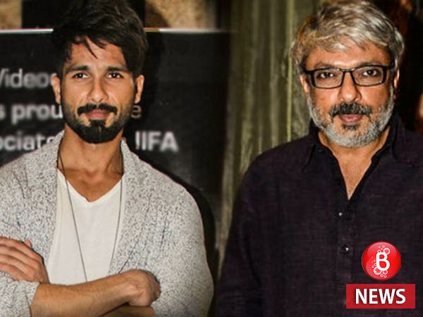 sanjay leela bhansali and shahid kapoor