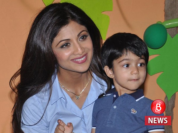 shilpa shetty with son viaan