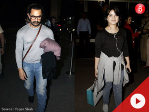 Watch: Aamir Khan and Zaira Wasim reach Delhi to promote 'Secret Superstar'