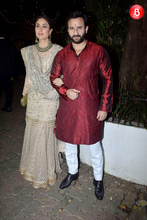 Bollywood celebs attend Aamir Khan's Diwali party