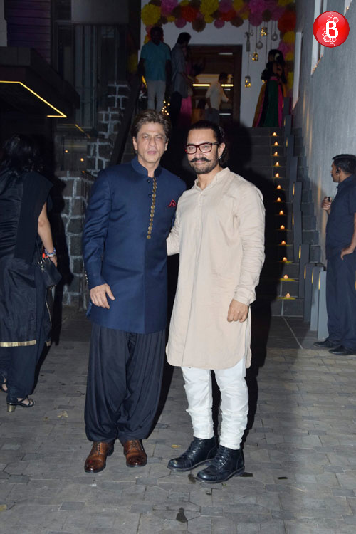 Bollywood celebs attend Aamir Khan's Diwali party