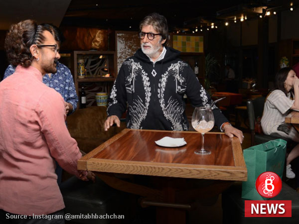 Aamir Khan and Amitabh Bachchan