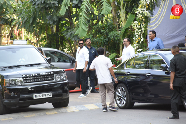 Rani Mukerji's father's pooja pictures at ISKCON temple