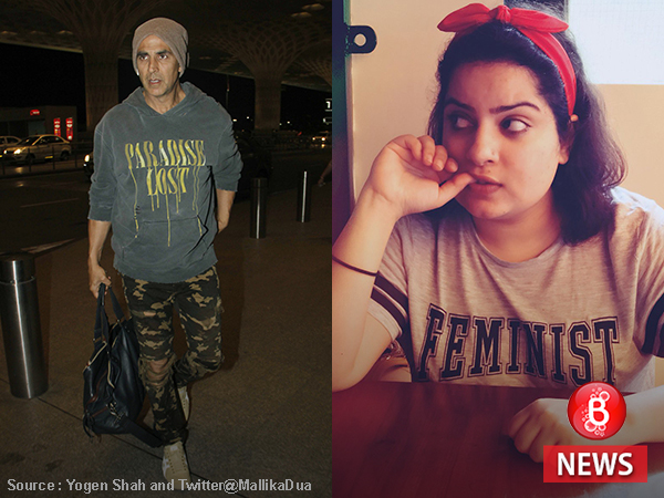 Mallika Dua talks about Akshay Kumar