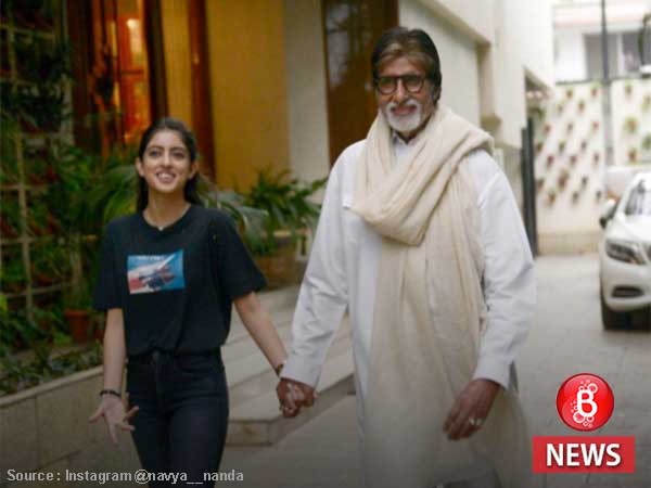 Granddaughter Navya Naveli Posts An Endearing Message Wishing Big B On ...