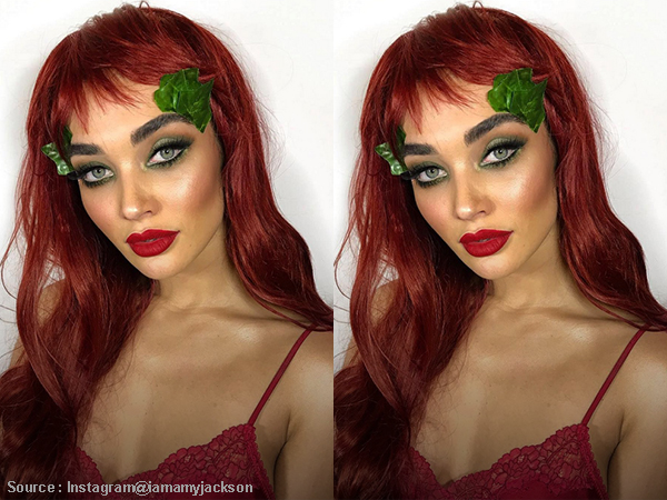 Pre-Halloween fever: Amy’s Poison Ivy avatar is giving us serious ...