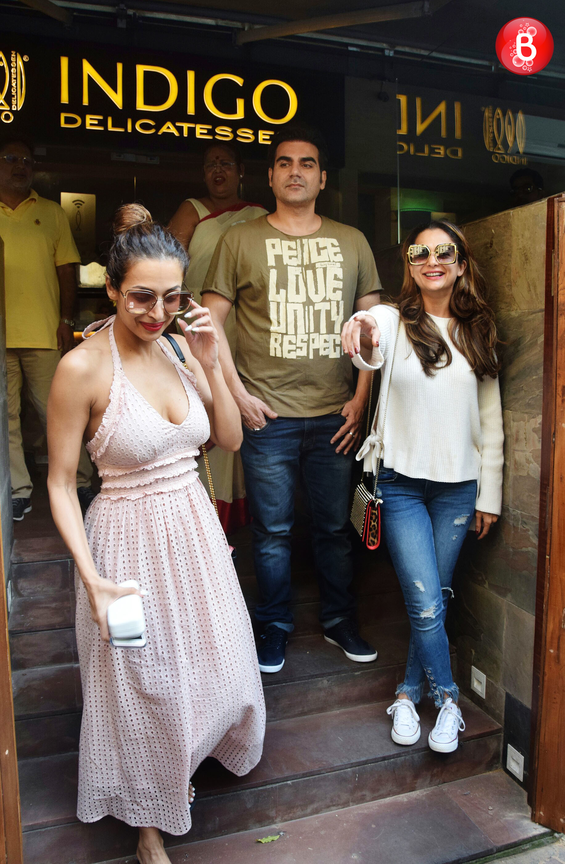 malaika and arbaaz spotted