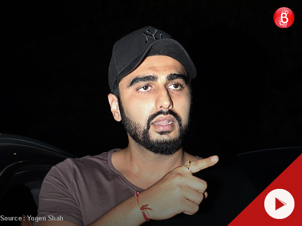 Arjun Kapoor angry on reporter