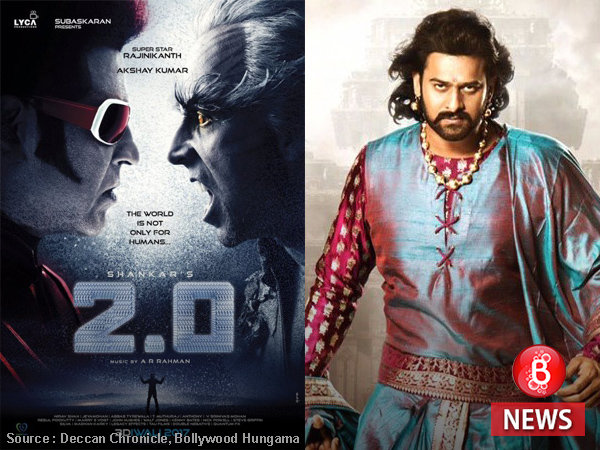 '2.0' beats 'Bahubali' to become the most expensive film ever made in India