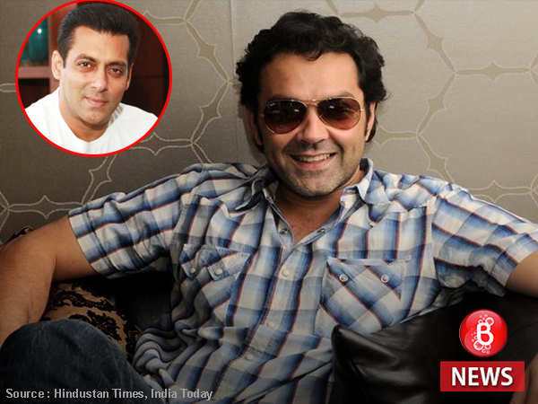 Bobby Deol and Salman Khan