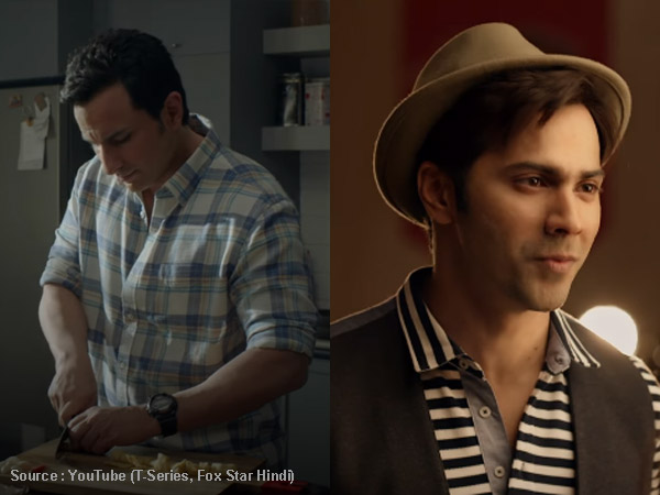 Varun Dhawan and Saif Ali Khan