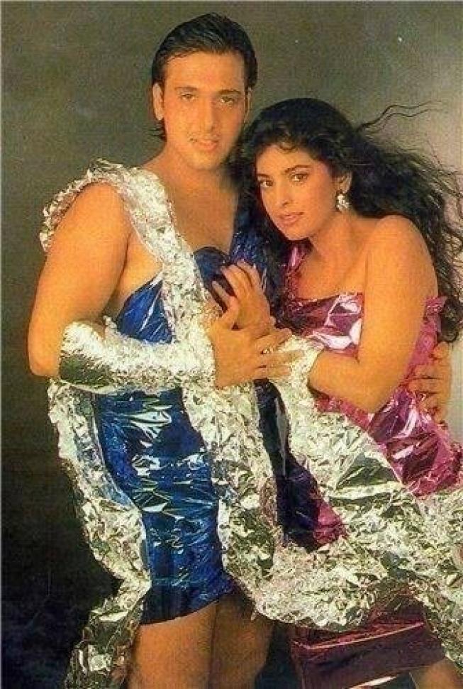 Govinda and Juhi Chawla photos