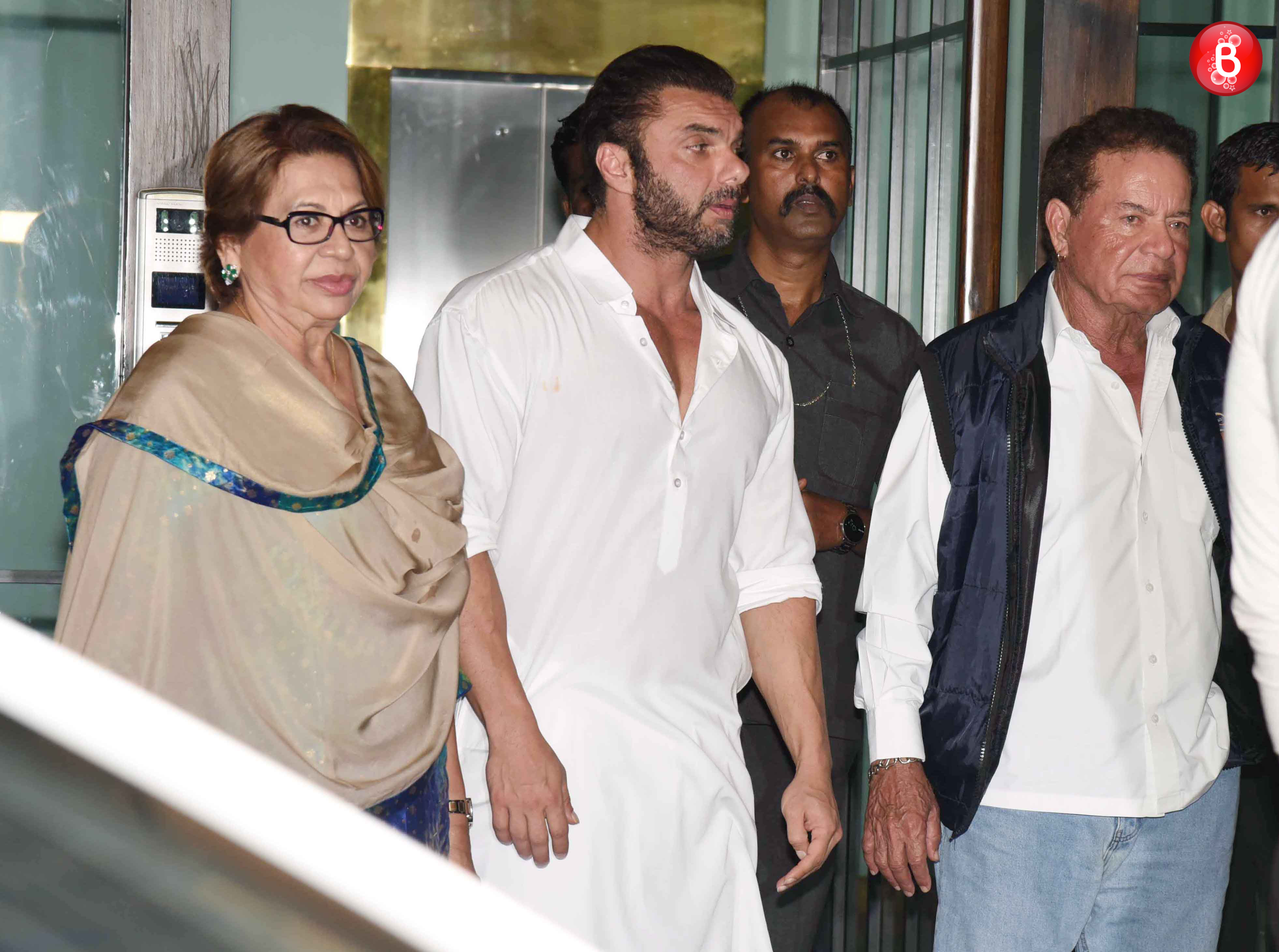 Helen, Sohail Khan, Salim Khan picture