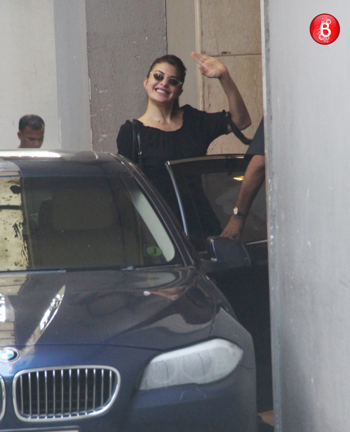 Jacqueline Fernandez at Ramesh Taurani's office