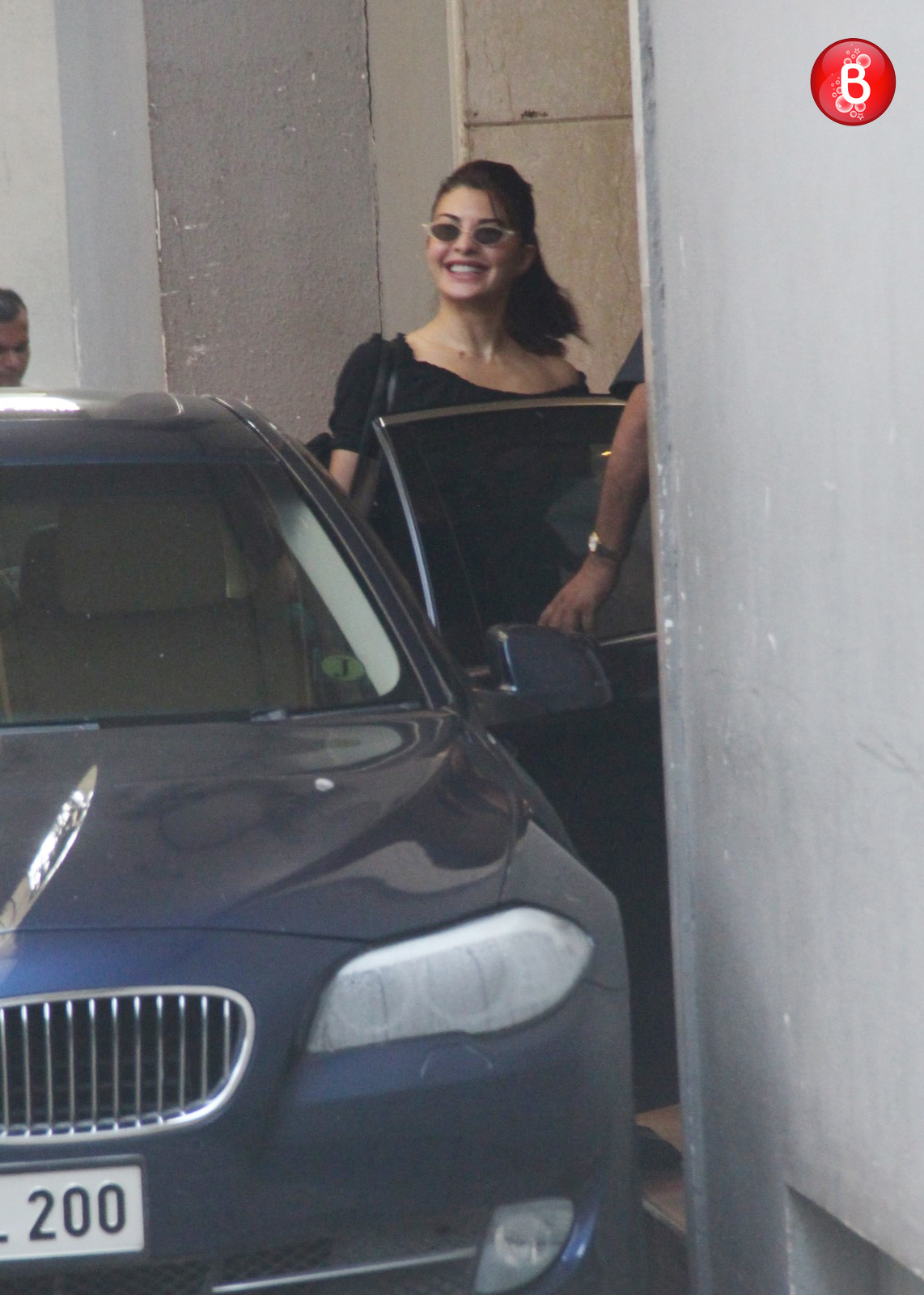 Jacqueline Fernandez at Ramesh Taurani's office