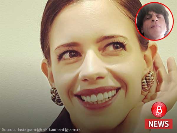 Kalki Koechlin, Shah Rukh Khan
