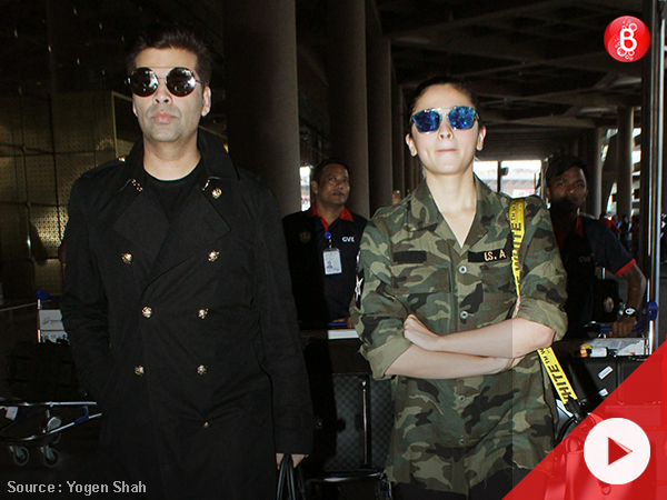 Karan Johar, Alia Bhatt