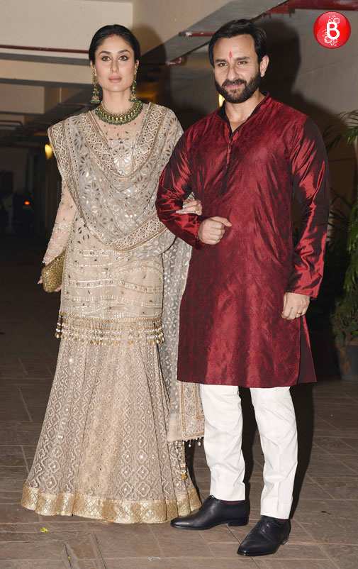Saif-Kareena vs. Shahid-Mira: Who nailed the festive look while party ...