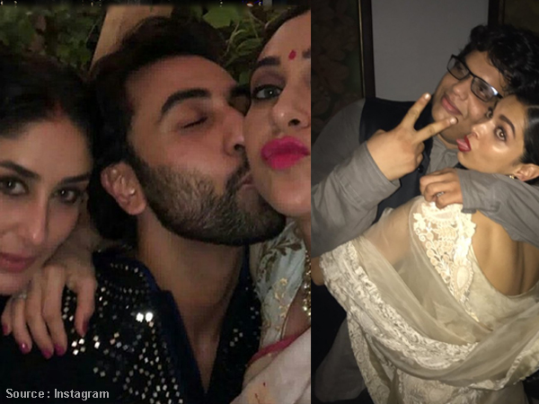 Karisma, Kareena and Ranbir Kapoor