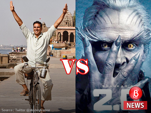 It's Akshay vs Akshay at the box office.... 'Padman' to clash with '2.0'
