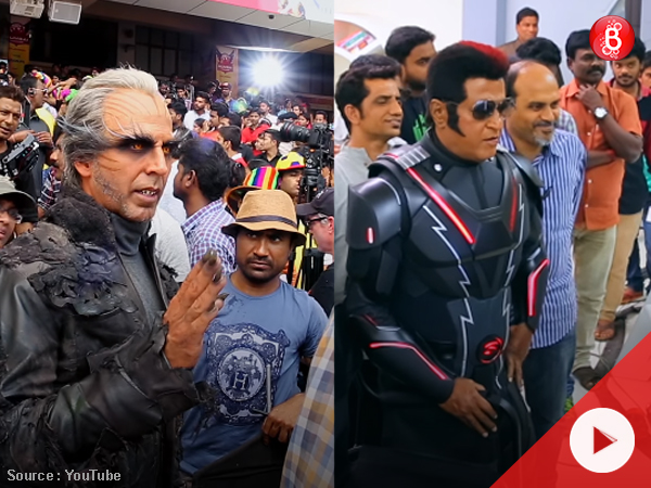Akshay Kumar and Rajinikanth