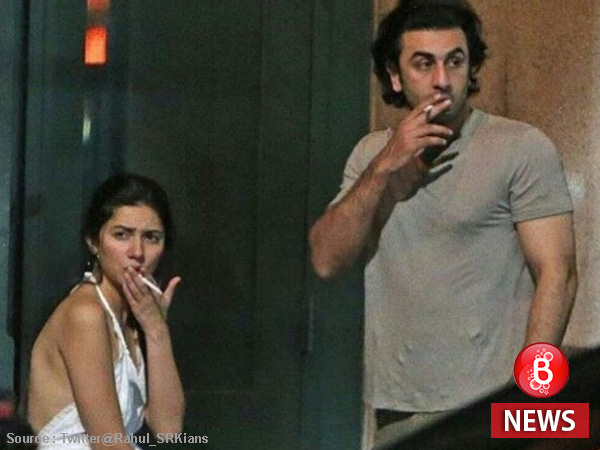 Ranbir Kapoor and Mahira Khan