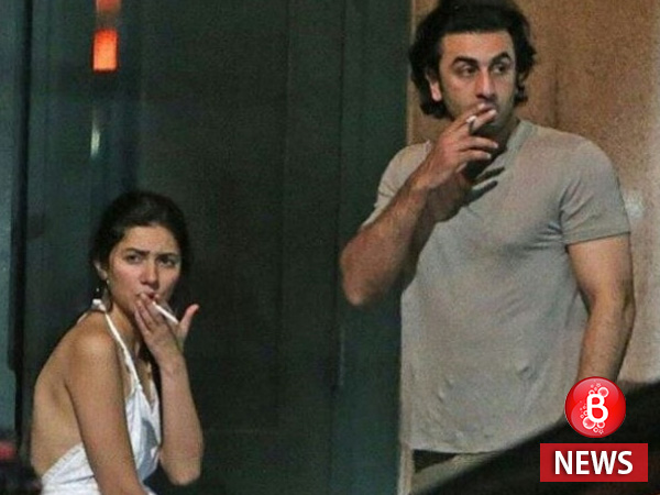 Ranbir Kapoor and Mahira Khan