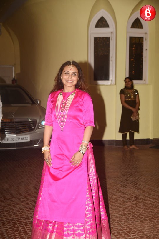 Bollywood celebs at Rani Mukerji and Aditya Chopra's Diwali bash