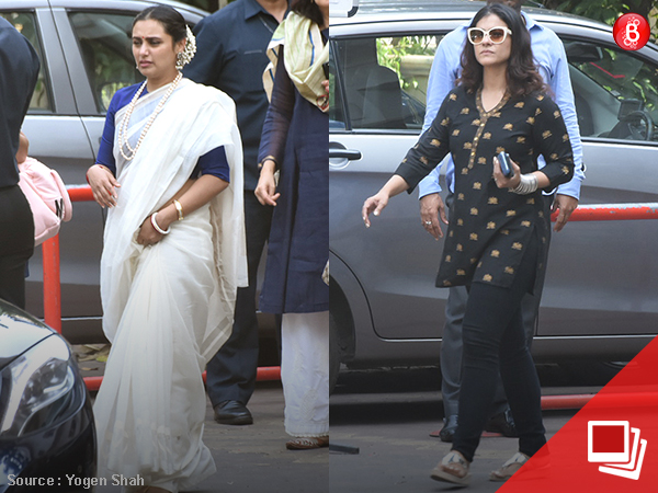 Rani Mukerji's father's pooja pictures at ISKCON temple