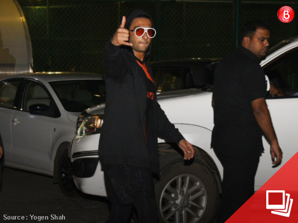 Ranveer Singh clicked
