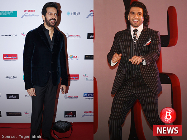 Kabir Khan talks about actor Ranveer Singh