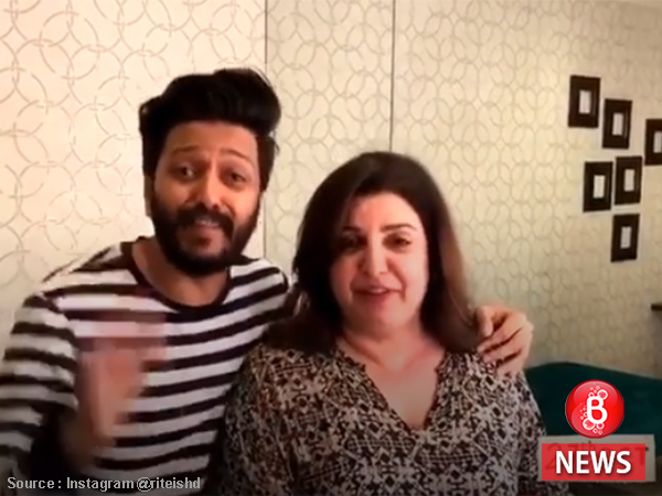 Riteish Deshmukh, Farah Khan