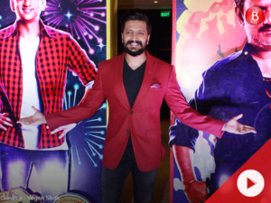 Watch: Riteish Deshmukh makes a dapper appearance at song launch of 'Faster Fene'