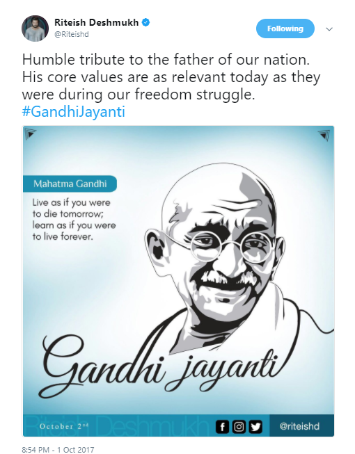 Gandhi Jayanti