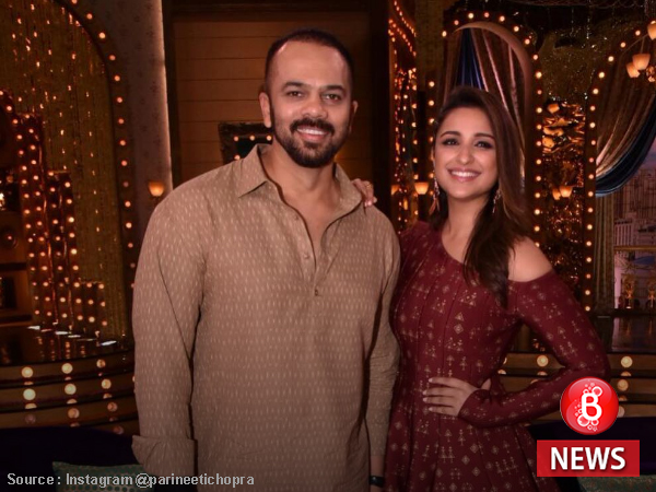 Rohit Shetty and Parineeti Chopra