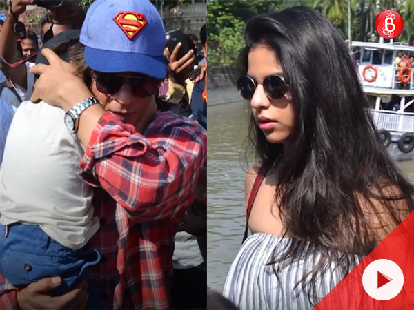 SRK, Suhana and AbRam