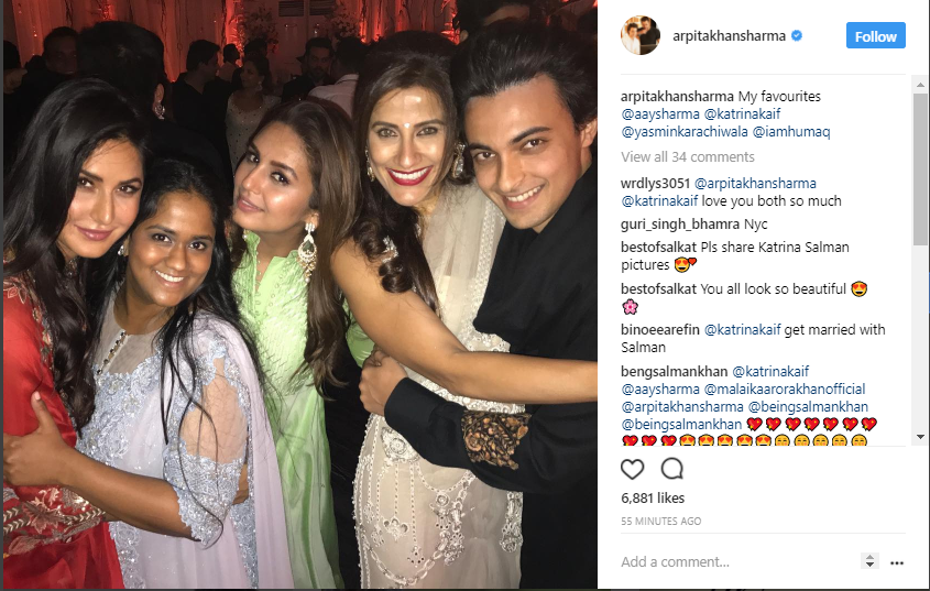 Katrina Kaif, Arpita Khan, Daisy Shah and others