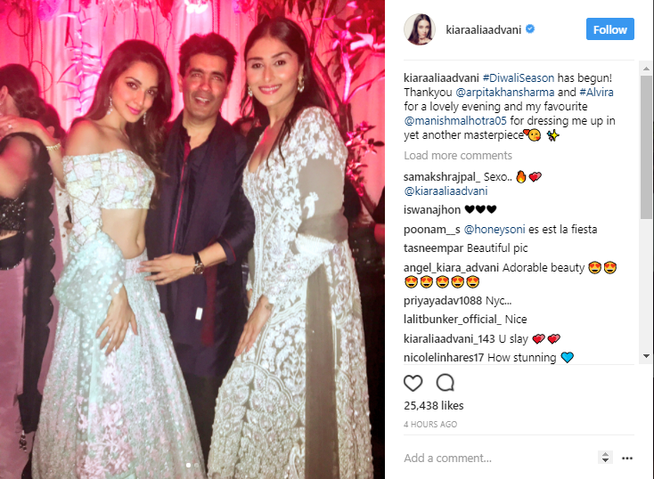 Kiara Advani, Manish Malhotra and others images