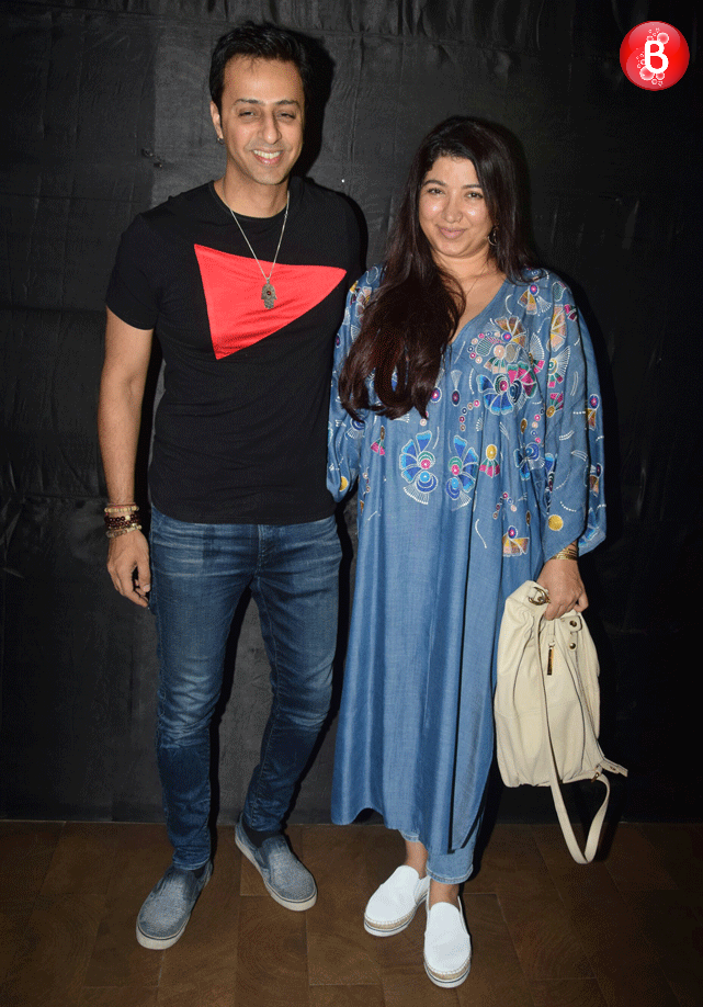 Celebs at secret superstar screening