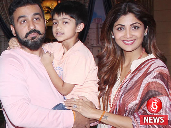 Shilpa Shetty and family