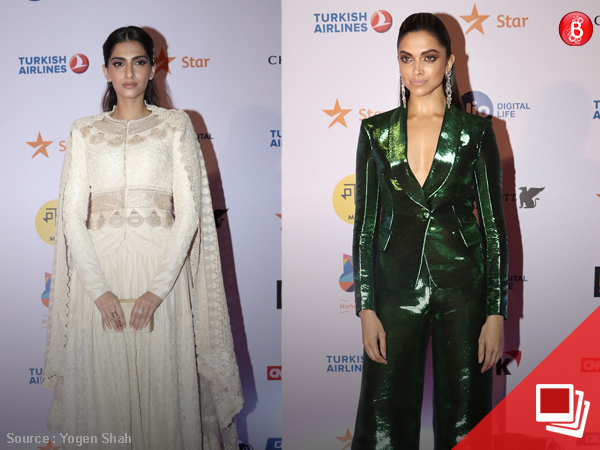 Sonam KApoor and Deepika PAdukone